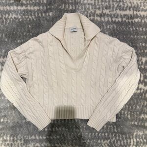 Aritzia Sunday Best Lottie Polo Sweater